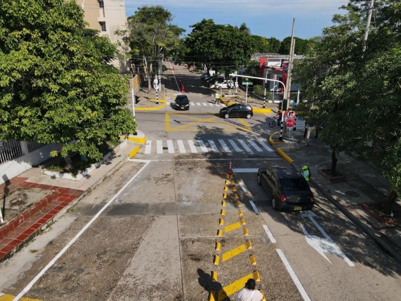 Tránsito-de-Barranquilla cambia sentido vial en carrera 62 entre calles 76 y 77