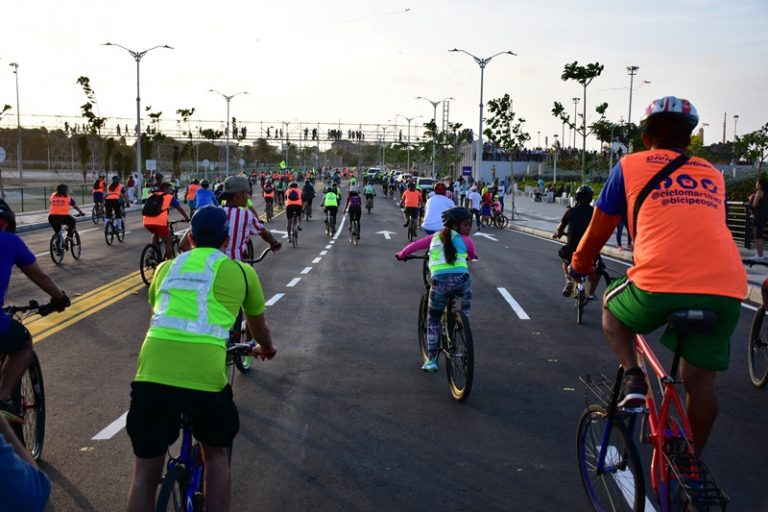 A partir de este domingo 8 de noviembre Barranquilla disfrutará nuevamente de sus ciclovías