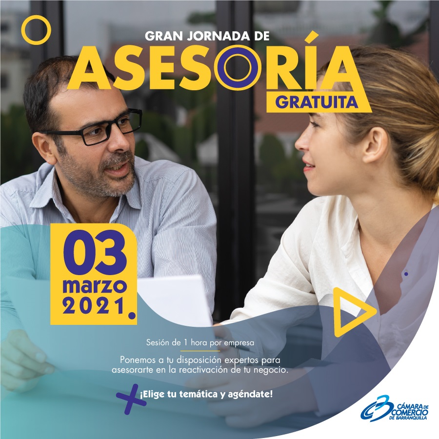 Camcomercio realiza Gran Jornada de Asesorías gratuitas para empresarios