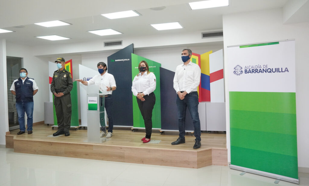 Barranquilla decreta toque de queda nocturno y ley seca durante los próximos dos fines de semana