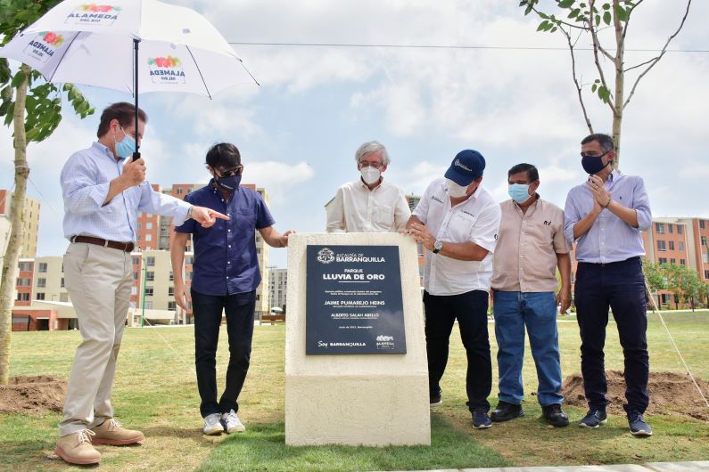 Alameda del Río estrena parques. 20.000 metros cuadrados de recreación y esparcimiento recibieron los barranquilleros en Alameda del Río