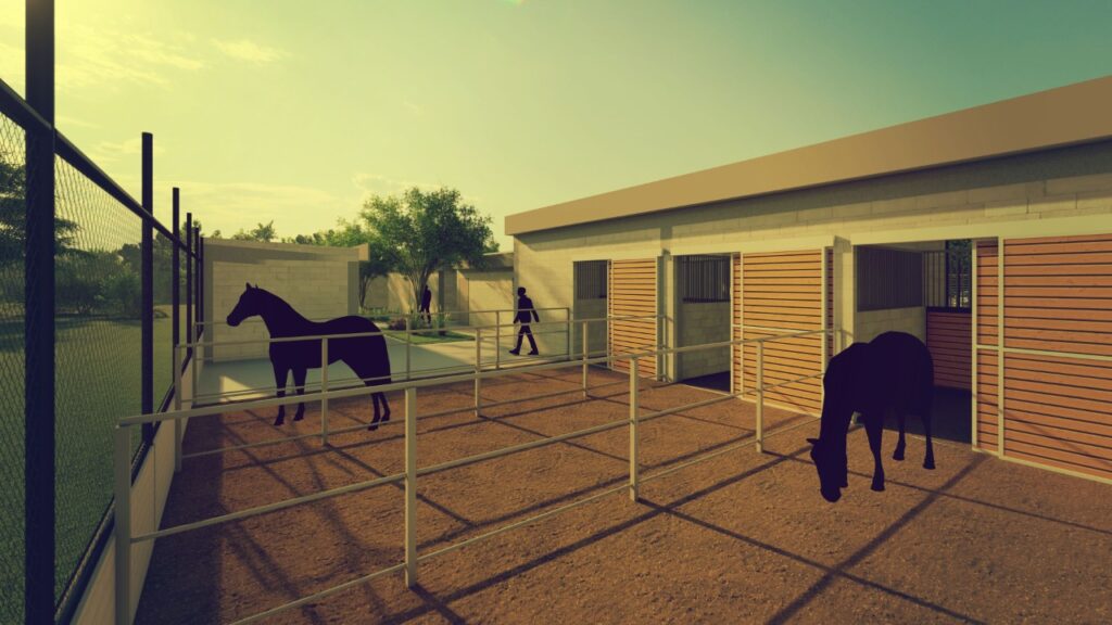 La infraestructura será de una planta y contará con albergues distribuidos para la población de caninos, felinos y equinos (30 gatiles, 88 caniles y tres pesebreras); zonas verdes y amplios espacios para la comodidad de los animales.