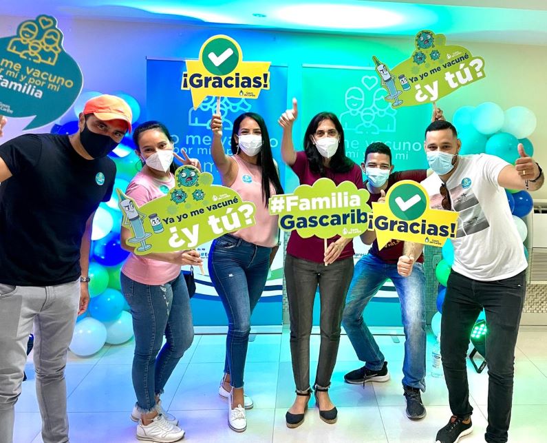 Gases del Caribe culminó plan de vacunación de sus empleados