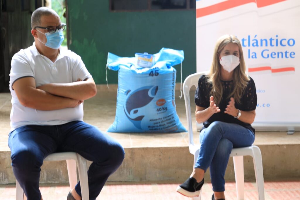 Etnia Mokaná de Sibarco recibió 5 mil alevinos de tilapia e insumos de la gobernación del Atlántico