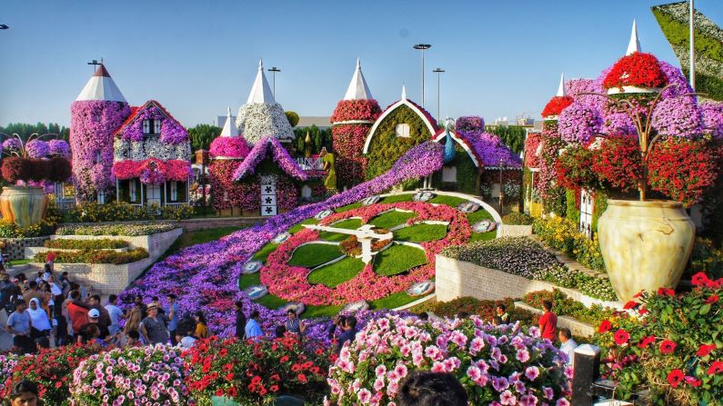 Un mundo de flores Miracle Garden Dubai