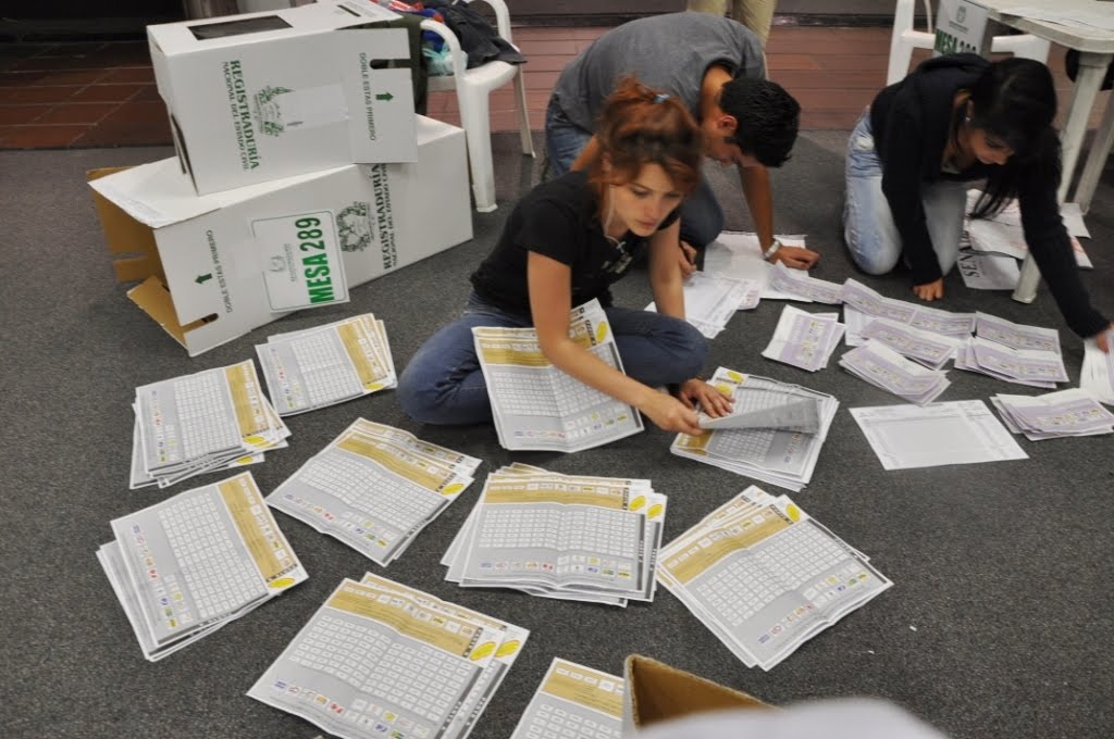 1600 toneladas de papel se reciclarán tras las elecciones del Congreso en Colombia