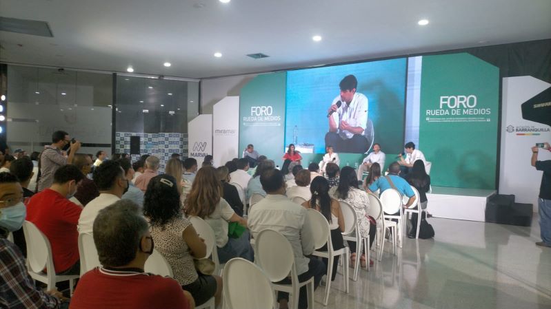 La ambiciosa apuesta de Barranquilla para el sector de Miramar. El Foro "La Barranquilla del futuro, hoy " asistieron representantes de los sectores público y privado de la ciudad