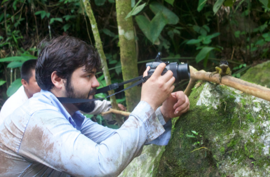 Juan Salvador Mendoza, biólogo y estudiante de maestría en Ciencias Naturales.