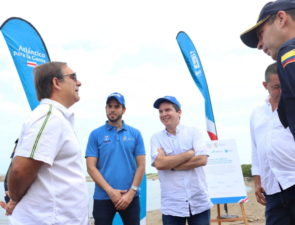 Gobernación del Atlántico recibió terreno para la construcción del Centro de Deportes Náuticos en Salinas del Rey