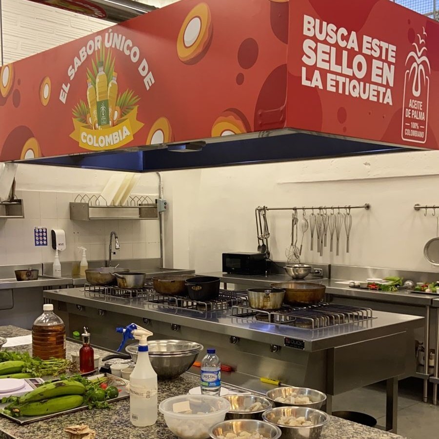 Cocina Gourmet con aceite de palma 100% colombiano: éxito total en Medellín
