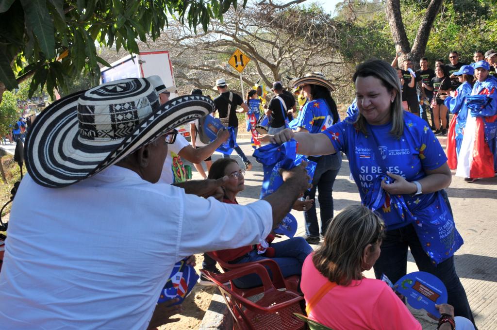 Cero lesionados en las vías del Atlántico durante los Carnavales 2023