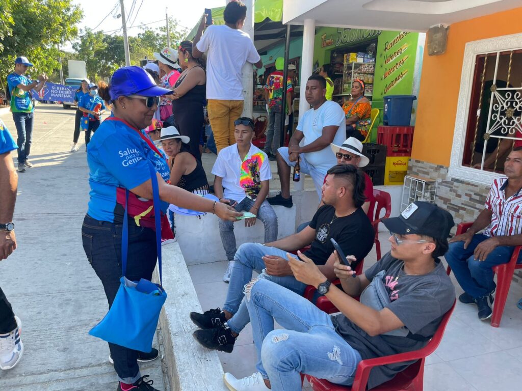 Este 2023, el mensaje estuvo presente de distintas maneras en cada evento, desfile, concierto y fiesta de Carnaval en los municipios del Atlántico, viéndose reflejado en las vías con 0 siniestros relacionados con esta infracción.