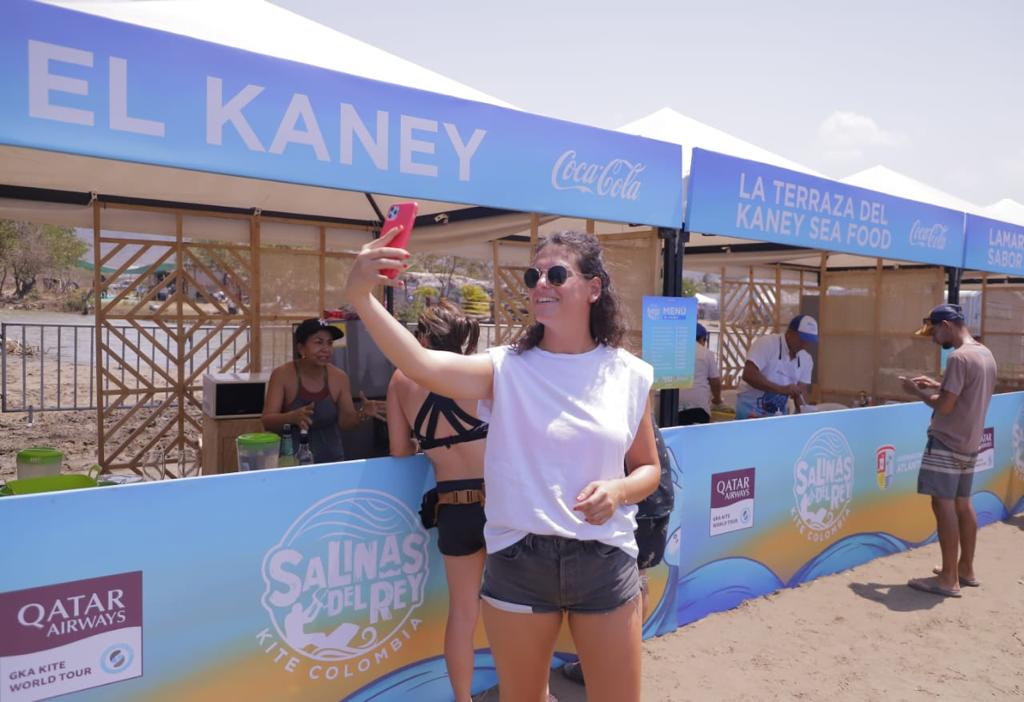Gran afluencia de turistas en el Mundial de Kitesurf 2023