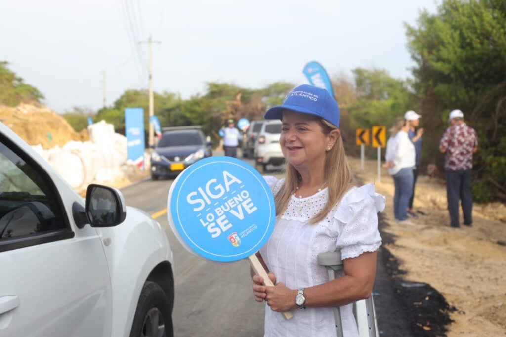 Habilitado el paso provisional en la antigua vía a Puerto Colombia