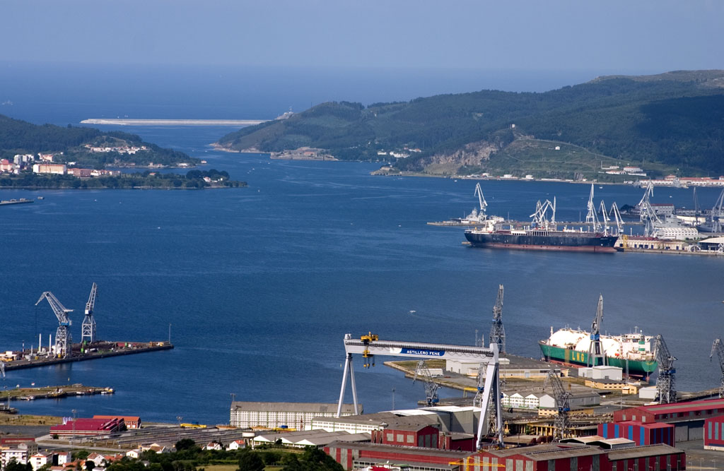 Puerto marítimo en Ferrol. Foto: Xaimex