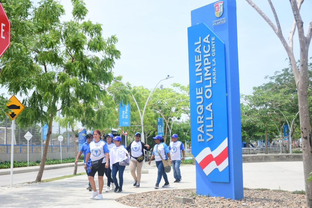 Guardianes del Parque de Galapa y Malambo comparten experiencias sobre el uso del espacio público