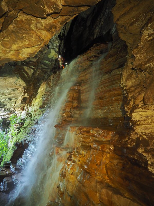 El misterio de las cuevas en Colombia. Foto: Fotos de X de Carlos Lasso: F. Sauro, D. Straley.